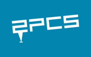 2PCS Logo weiß