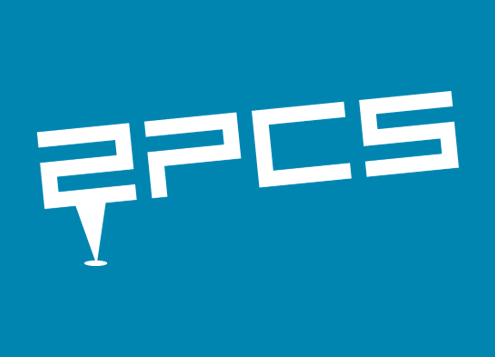 2PCS Logo weiß